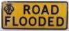 AA Road Flooded enamel sign