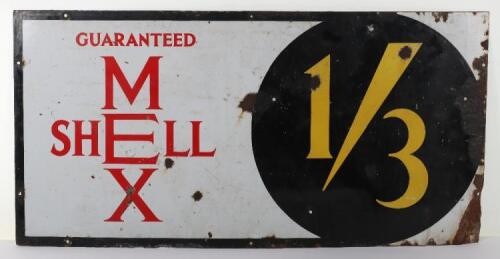 Shellmex enamel sign