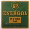 BP Energol Motor Oil enamel sign