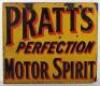 Pratts Perfection Motor Spirit enamel double sided sign - 7