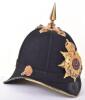 Post 1902 The South Wales Borderers Regiment Officers Home Service Helmet - 5