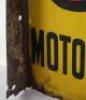 Shell Motor Spirit Motor Oils double sided enamel sign - 4