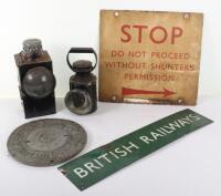 Railway items including