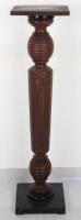 A Victorian mahogany socle/torchere