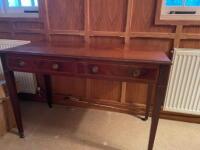 An Edwardian library table