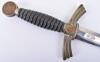 Third Reich Luftwaffe 1st Model Officers Unit Marked Dress Dagger by Paul Weyersberg & Co - 3