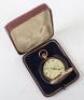 A 9ct gold full hunter pocket watch, Thomas Russell & Son Liverpool - 2