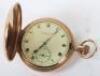 A 9ct gold full hunter pocket watch, Thomas Russell & Son Liverpool - 4