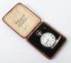 A silver cased pocket watch, J.W. Benson London - 8