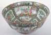 A large late 19th century Chinese Canton punch bowl - 2