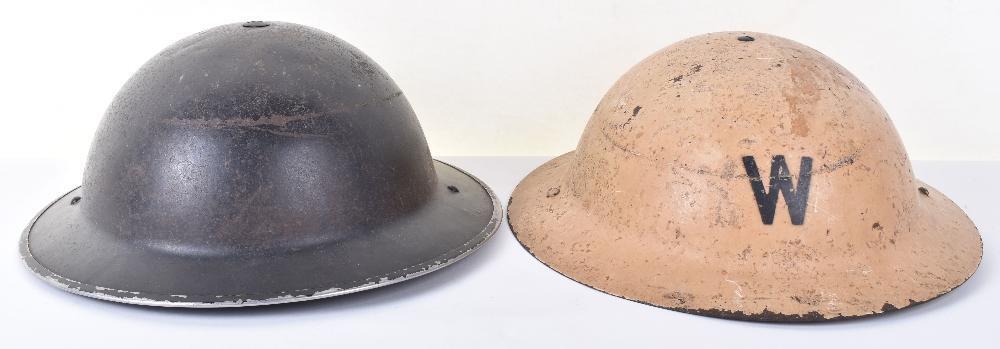 WW2 Senior Wardens Steel Helmet