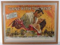 Gone With The Wind British Film Quad Poster, 1968