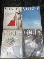 Over 200 Vogue magazine issues, including 1940’s, 1950, 1960’s, 1970’s, 1980’s, 1990’s and 2000’s