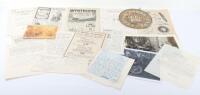 Motorcycling and cycling ephemera for T.D.C. (T.D. Cross & Sons) from early 1900’s to the 1950’s