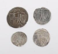 Commonwealth (1649-1660), Halfgroat, Penny and Halfpennies