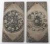 Two Chinese silver ingots depicting Year of the pig and another - 2