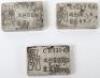 Three Chinese silver ingots - 2