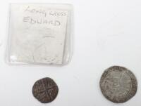 Henry V Groat and Edward I penny