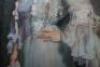 A 20th century full length portrait of a lady in blue dress, in the manner of Sir Joshua Reynolds - 2