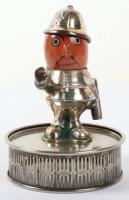 A John Hassall (1868-1948) car mascot modelled as ‘Robert’ the comical policeman, signed