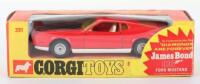 Corgi Toys 391 James Bond 007 Ford Mustang ‘As featured in the film ‘Diamonds are Forever’