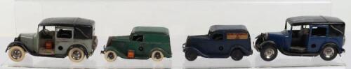 Tri-ang Minic clockwork Taxi’s and Ford vans