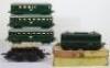 French Hornby Series 0 gauge locomotive and coaches - 2