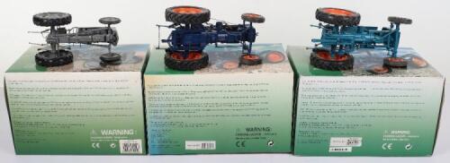 Three Universal Hobbies 1:16 scale model Tractors,