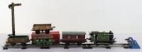 Hornby 0 gauge clockwork type 101 0-4-0 LNER tank engine