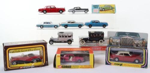 Vintage Corgi Toys Rolls Royce/Bentley Models