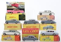 Eight Dinky Toys Rolls Royce Models