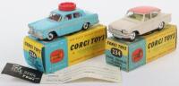 Two Boxed Vintage Corgi Toys Cars