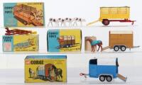 Four Boxed Vintage Farm Related Corgi Toys