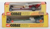 Two Boxed Vintage Corgi Toys Whizzwheels Dragsters