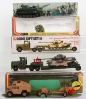 Three Vintage Corgi Toys Boxed Military Models