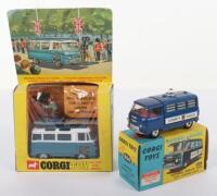 Two Boxed Corgi Toys Commer Vans