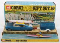 Corgi Toys Gift Set 10 Marlin Rambler Sports Fastback with Kayak