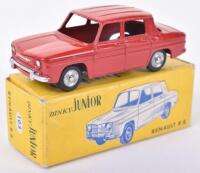 French Dinky Junior 103 Renault R 8, dark red body