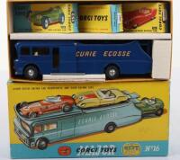 Corgi Toys Gift Set No 16 Ecurie Ecosse Racing Car Transporter 1st issue