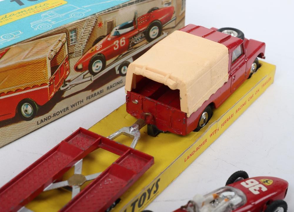 Corgi Toys Gift Set 17 Land-Rover with Ferrari Racing Car on trailer