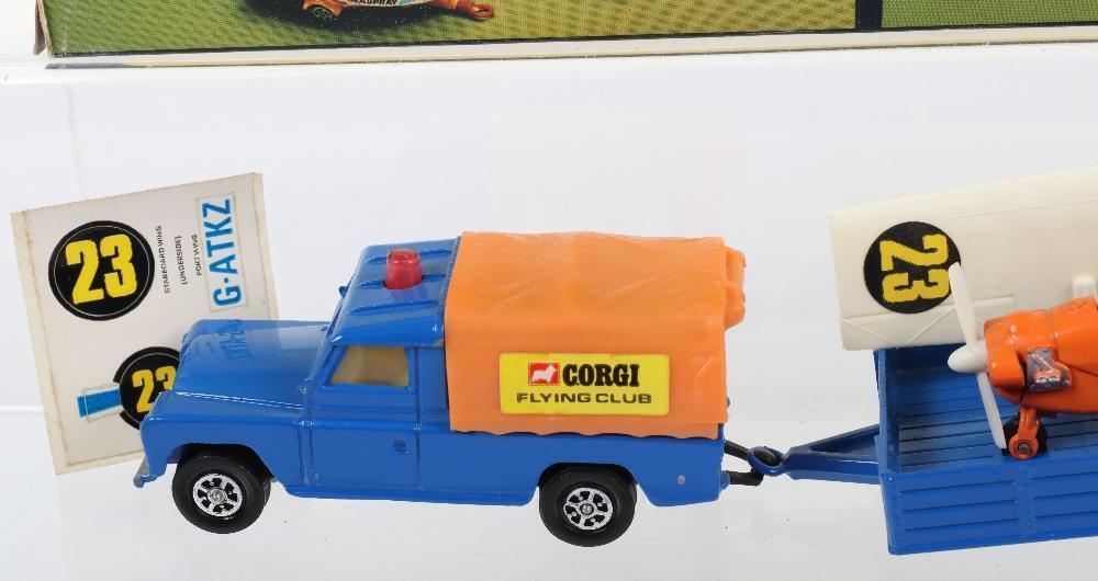 Coffret Corgi Gift Set 19 – Rover 3500 SD1 Police + Hélico Jet Ranger – 1/36 – 1987