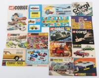 Corgi Toys Catalogues/Leaflets