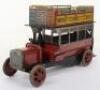 A Rare Burnett Clockwork B Type London General Double Decker Omnibus