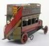 A Rare Burnett Clockwork B Type London General Double Decker Omnibus - 4