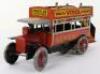 A Distler (German) Clockwork General Double Decker Bus