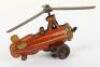 D.R.G.M. (German) Gyro Copter Tinplate Penny Toy - 2