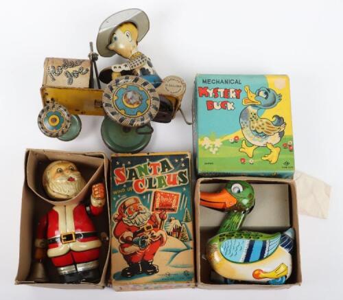 Three Tinplate Toys