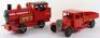 Triang Tip Bedford Lorry, 1950’s red pressed steel tipping lorry - 2