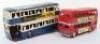 Rico (Spain) Tinplate Double Decker Bus - 2