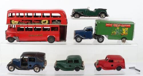 Post War Triang Minic Tinplate Models